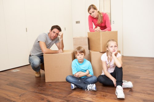 Kingston man with van movers assisting customers
