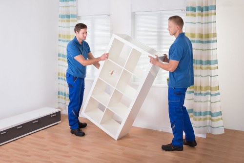 Specialized equipment handling during a business move